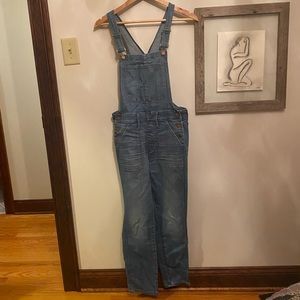 Madewell denim overalls | Size M